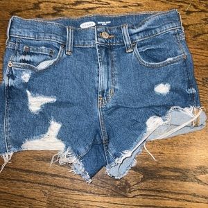 Dark blue old navy shorts size 2